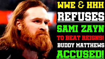 WWE News! WWE Refusing Sami Zayn Beat Roman Reigns? Buddy Matthews Accused! Cody Rhodes Withdraws!