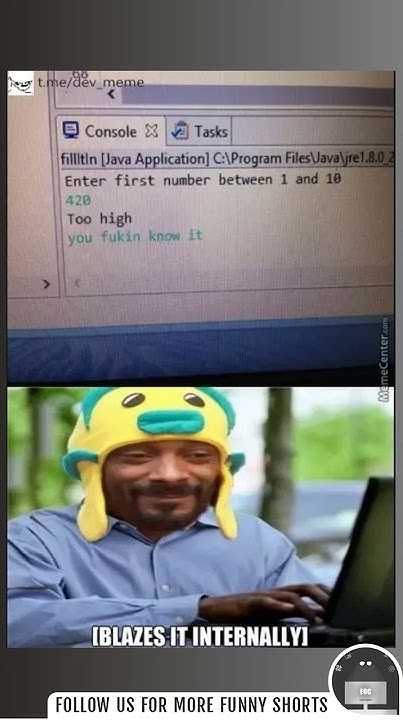 Funny Java Meme 😂 | Please support us to complete 100 subscribers goal ...