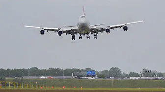 29 TURBULENT Crosswind Landings in Bad Weather | Amsterdam Schiphol Plane Spotting