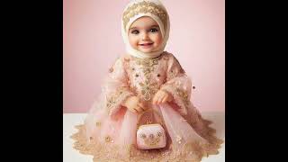 baby girl eid dress designs 2024