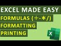 Excel Made Easy Step By Step Guide To Formulas Formatting Printing Excel Made Easy Step By Step Guide To Formulas Formatting Printing