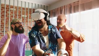 PlayStation VR2 - @AuntyDonnaBoys - Advert - Feel A New Real