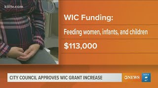 City council approves increase for WIC grant