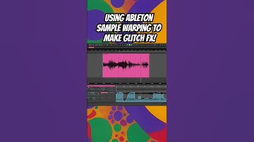 Wild time stretch sound design in Ableton Live! ⚡️😱