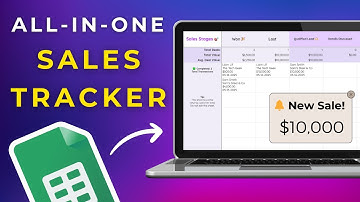 Google Sheets for Sales Tutorial | Simply Track Sales, Pipeline Deals, Revenue & More