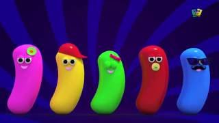 familia dos dedos caricas | musica infantil brasileira | jelly bean finger family | rhymes songs