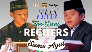 Download Lagu Two great reciters, Syamsuri Firdaus and Najmi Alvaro, recite the same ayat from the same surah 🙏📖🎤 MP3 Download Lagu Two great reciters, Syamsuri Firdaus and Najmi Alvaro, recite the same ayat from the same surah 🙏📖🎤 MP3