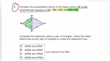 Triangle Congruency 1 (Geometry Unit 3 Test)