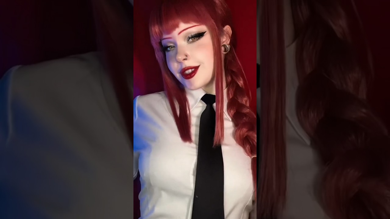 Makima ! #cosplay #makeup #anime #manga #chainsawman #makima