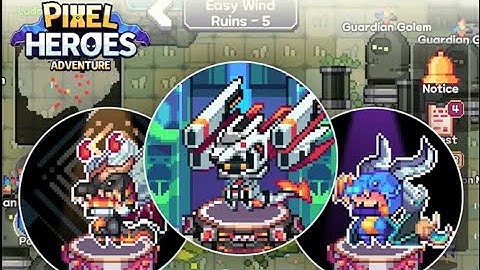 Pixel Heroes Adventure : MMO Android iOS Gameplay Part 1