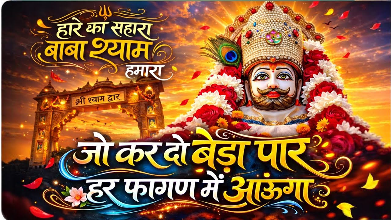 जो कर दो बेड़ा पार हर फागण में आऊंगा | Shyam Baba New Song | Trending Song | Viral Bhajan #shyam 