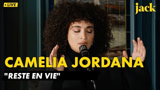Camélia Jordana chante "Reste en vie" a capella dans la salle secrète de l’Olympia