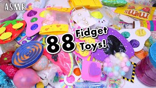 A Collection Of 88 Different Handmade Fidget Toys Pop It Homemade Fidget Toy Asmr