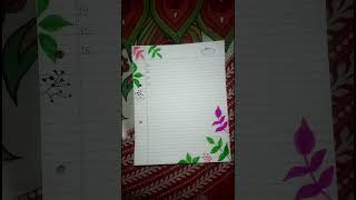 part - 2 of heading and border design ideas 💡 #art #drawing #esay#trending #viral# heading design