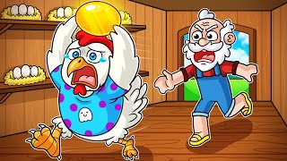 ROBAMOS los HUEVOS DORADOS del ABUELO🥚🐔SOYDANY en EGGSTRACTION