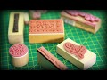 How to use Wood Mounted Stamps and Clean How to use Wood Mounted Stamps and Clean
