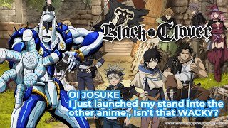 The Hand In Other Anime Black Clover Jojo Reference