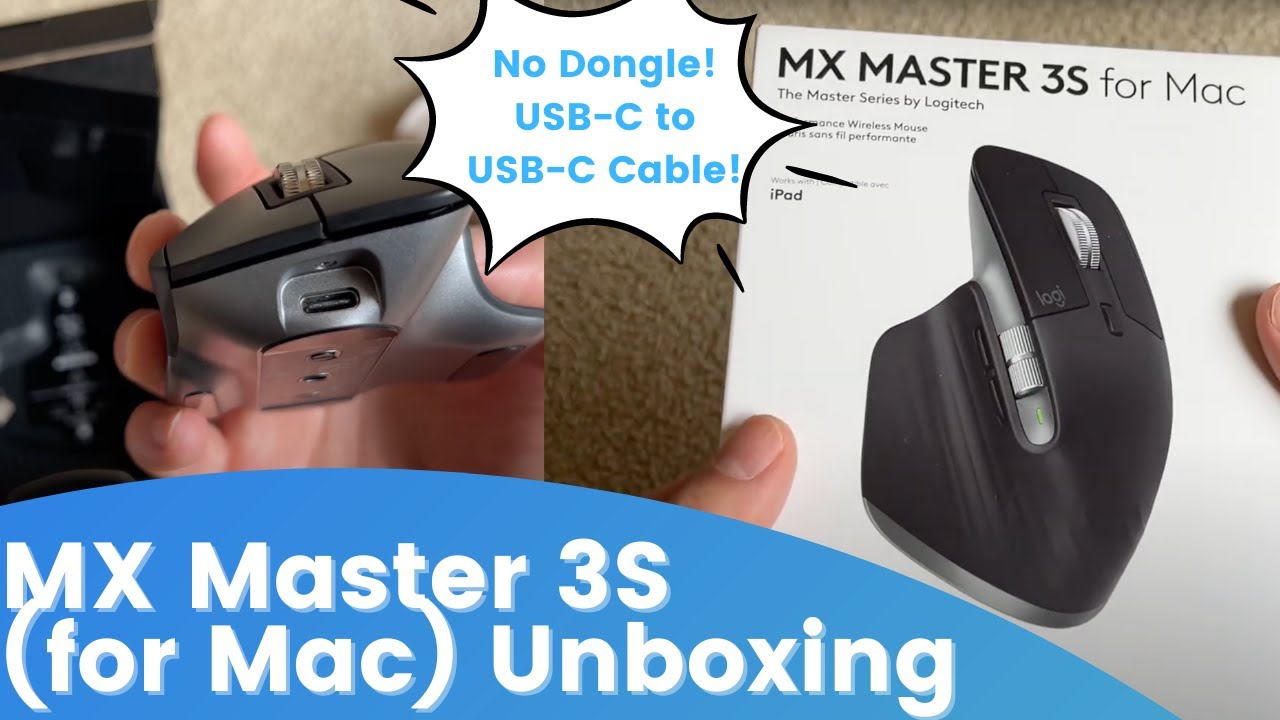 Logitech MX Master 3S for Mac | Unboxing - YouTube