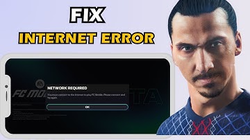 How to Fix You must connect to the Internet to play FC Mobile 26