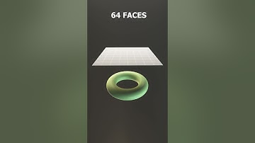 Cloth Simulation from 1 Face to 4096 Faces #blender #3dart #3danimation #clothsimulation  #learning