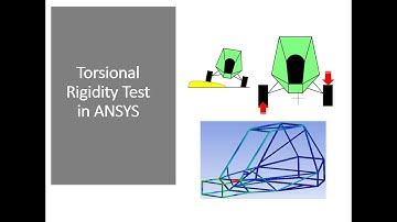 [Torsional Rigidity] BAJA SAE Roll Cage/Frame Design in ANSYS Workbench Static Structural Analysis