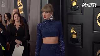 Taylor Swift on Grammy Red Carpet 2023