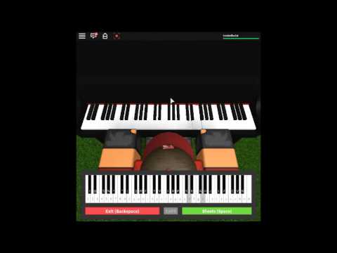 Megalovania By Toby Fox On A Roblox Piano Easy - 