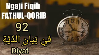 Ngaji Fiqih Fathul Qorib 92 - DIYAT