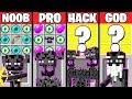 Minecraft Battle: ENDERMAN EVOLUTION CRAFTING CHALLENGE NOOB vs PRO vs HACKER vs GOD Funny Animation