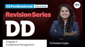CMADD Revision | Chap 1-Compliance Management-Lecture 2 | CS Muskan Gupta