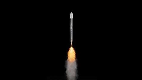 Rocket launch. Unreal Engine 4 Sequence tool.