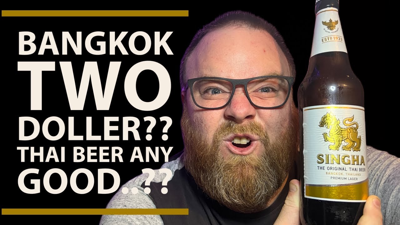 SINGHA The Original Bangkok Thai Beer. 5ABV Premium Lager beer