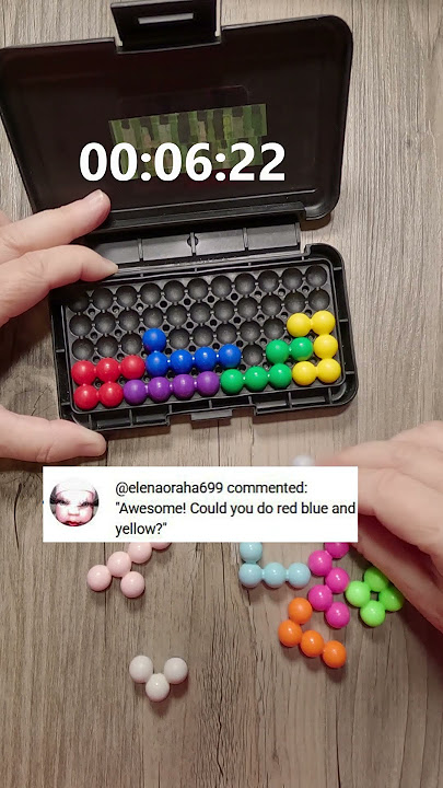 Red Blue Yellow Kanoodle CHAOS! #kanoodle @youtubecreators #YouTubeHighFive