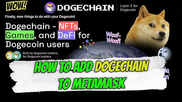 How To Add DogeChain To Metamask | How To Connect DogeChain To Metamask