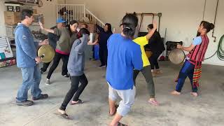 practice for a cultural presentation #igorot #igorotdance 