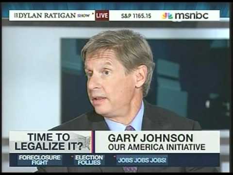 Gary Johnson On The Dylan Ratigan Show - Marijuana...