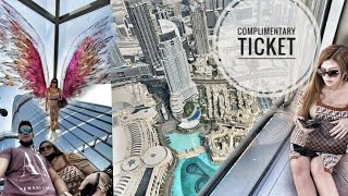 Burj Khalifa - TOUR and VIEW from the 125th floor [At The Top SKY]