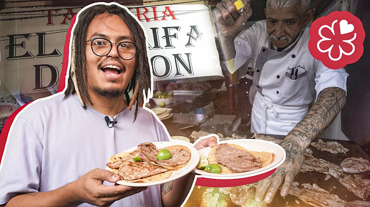 ¿ESTOS TACOS MERECEN LA ESTRELLA MICHELIN? - Lalo Elizarrarás