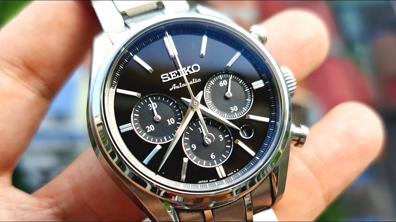 Đồng Hồ Đẹp & Hợp lý] Seiko Presage Chronograph Automatic SARK007 | ICS  Authentic - YouTube