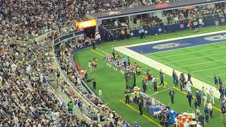 2025 Dallas Cowboys Cheerleaders Group 4 Arrival dance start 3rd q 10/19/25