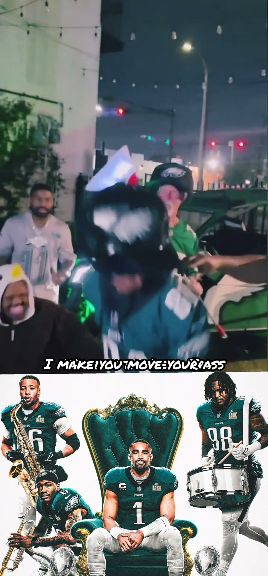 EAGLES WIN, JALEN LIGHTS CIGAR LIKE MJ #nfl #jalenhurts #eagles #philadelphiaeagles