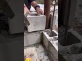 Part 4 Hollow Cement Mortar Mono Block Wall Hollow Blocks Wall Construction Handmade Block Wall 