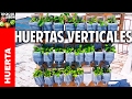 3 huertas verticales geniales con materiales reciclados y un lombricompostador @cosasdeljardin