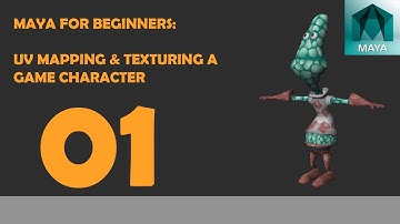 Texturing in Maya Tutorial: How to UV Map and Texture in Maya and Photoshop for Beginners Part 1