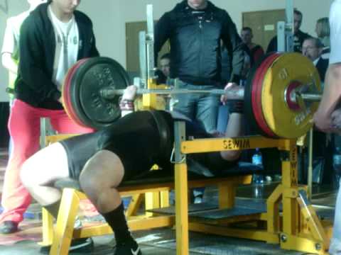 257,5 kg benchpress @ 110kg RPJ