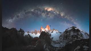 「Thomas 看看世界」金色雪山+银河拱桥真的存在视频揭秘拍摄与后期过程