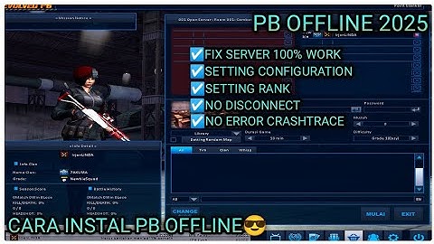 CARA INSTAL PB OFFLINE 100% WORK FIX SERVER TIDAK TERHUBUNG😎👍 | Point Blank