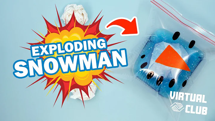 DIY STEM Project For Kids: Exploding Snowman