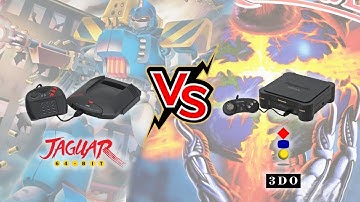 PANASONIC 3DO vs ATARI JAGUAR 64 Triangular consolas alternativas.