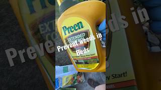 How to prevent weeds in flowers bed, rock beds or pine straw beds